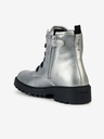 Geox Silberne Mädchen-Stiefeletten Geox Casey