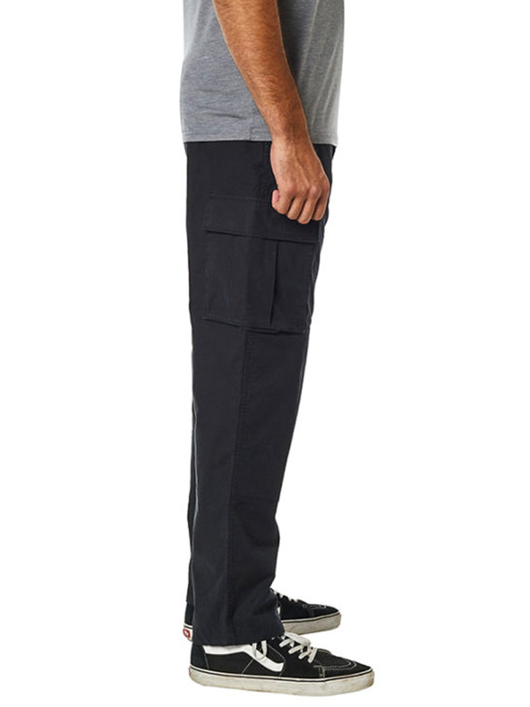 Fox Fox Recon Stretch Cargo schwarz Herren-Canvas-Hose - schwarz