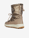 Geox Damen Schneestiefel mit Lederdetails in Gold Geox Spherica