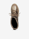 Geox Damen Schneestiefel mit Lederdetails in Gold Geox Spherica
