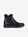 Geox Schwarze Damen Winterstiefelette aus Leder Geox Spherica