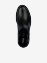 Geox Schwarze Damen Winterstiefelette aus Leder Geox Spherica