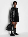 Armani Exchange Schwarzes Damen Armani Exchange Kleid