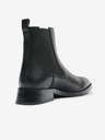 Geox Schwarze Damen-Chelsea-Stiefel aus Leder Geox D Tormalina