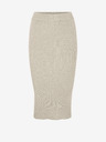 Vero Moda Cremefarbener Damen-Rock VERO MODA Karis