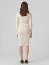 Vero Moda VERO MODA Karis cremefarbener Damenpullover