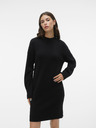 Vero Moda Schwarzer Damen Pullover Kleid VERO MODA Goldneedle