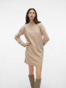 Vero Moda Beige Damen VERO MODA Goldneedle Pullover Kleid