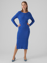 Vero Moda VERO MODA Glory blau Damen ärmelloses Pullover Kleid
