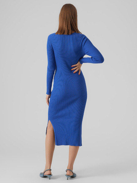Vero Moda VERO MODA Glory blau Damen ärmelloses Pullover Kleid