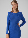 Vero Moda VERO MODA Glory blau Damen ärmelloses Pullover Kleid