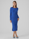 Vero Moda VERO MODA Glory blau Damen ärmelloses Pullover Kleid