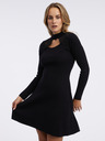 Orsay Schwarzes Damenstrickkleid ORSAY