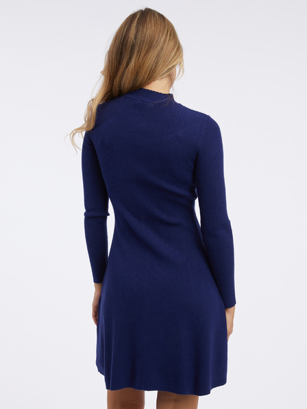 Orsay Dunkelblaues Damenstrickkleid ORSAY