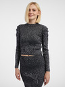 Orsay Dunkelgraues Pullover-Top für Damen ORSAY