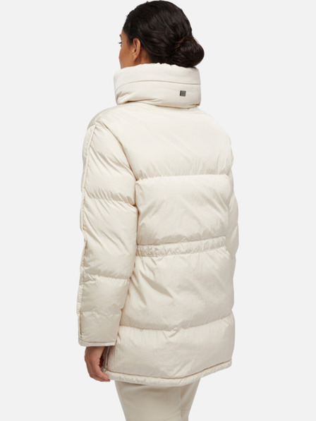 Geox Beige Damen-Steppwinterjacke Geox Skyely