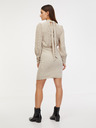 Vero Moda Beige VERO MODA Aurora Damenkleid