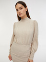 Vero Moda Beige VERO MODA Aurora Damenkleid