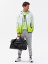 Ombre Clothing Grüne und weiße Herrenjacke Ombre Clothing