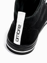 Ombre Clothing Schwarze Herren-Turnschuhe T304