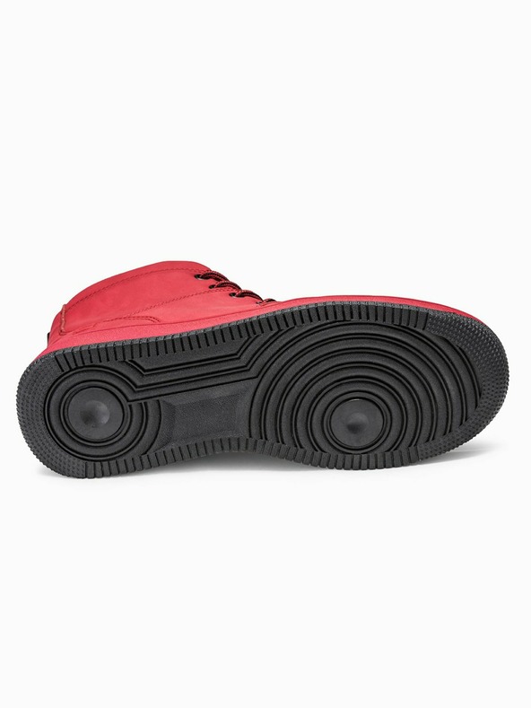 Ombre Clothing Rote Herren-Turnschuhe T311