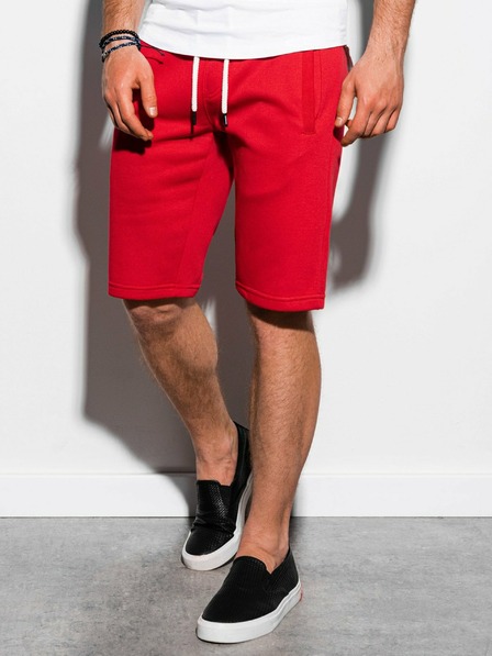 Ombre Clothing Rote Herren-Sweatpants W238