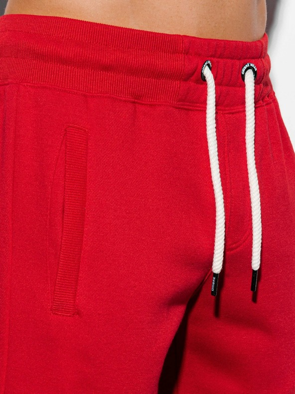 Ombre Clothing Rote Herren-Sweatpants W238