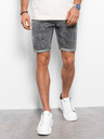 Ombre Clothing Dunkelgraue Herren Denim Shorts Ombre Clothing