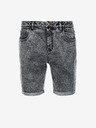 Ombre Clothing Dunkelgraue Herren Denim Shorts Ombre Clothing