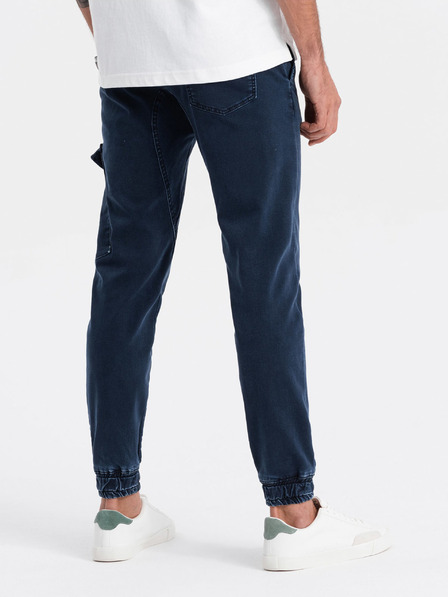 Ombre Clothing Dunkelblau Herren Cargo-Hosen Ombre Kleidung