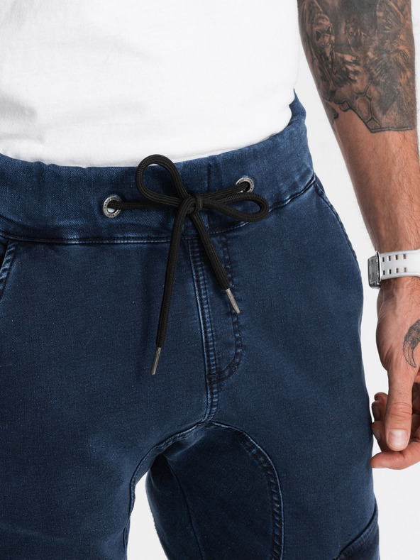 Ombre Clothing Dunkelblau Herren Cargo-Hosen Ombre Kleidung