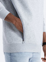 Ombre Clothing Hellgrauer Herren Hoodie Ombre Clothing