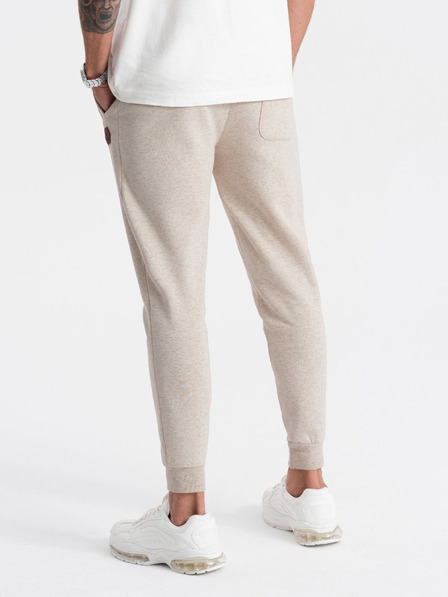 Ombre Clothing Herren Sweatpants Beige Ombre Kleidung