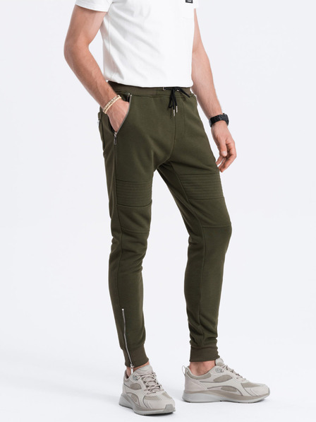 Ombre Clothing Khaki Herren-Sweatpants Ombre Kleidung