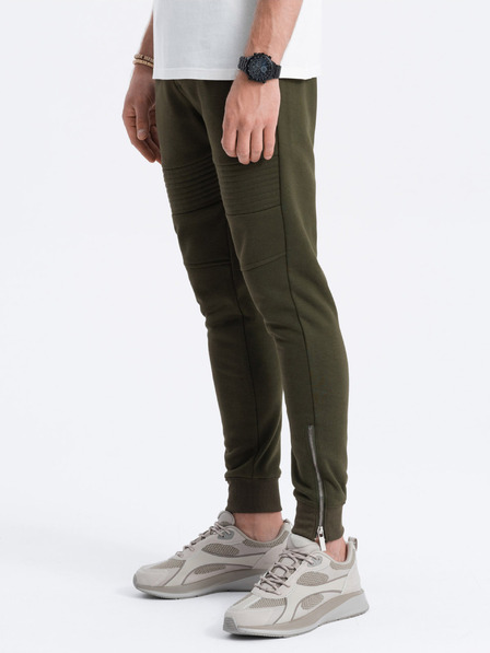 Ombre Clothing Khaki Herren-Sweatpants Ombre Kleidung