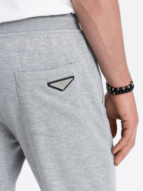 Ombre Clothing Hellgraue Herren Ombre Clothing Jogginghose