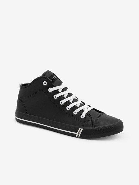 Ombre Clothing Schwarze Herren-Turnschuhe Ombre Clothing