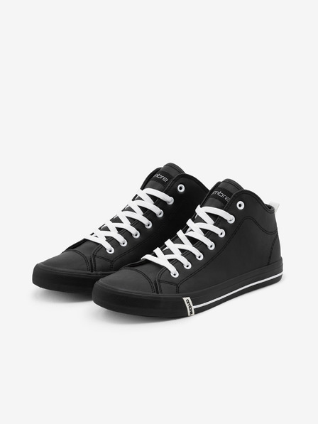 Ombre Clothing Schwarze Herren-Turnschuhe Ombre Clothing