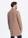 Ombre Clothing Hellbrauner leichter Herrenmantel Ombre Clothing