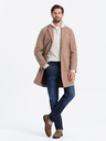 Ombre Clothing Hellbrauner leichter Herrenmantel Ombre Clothing