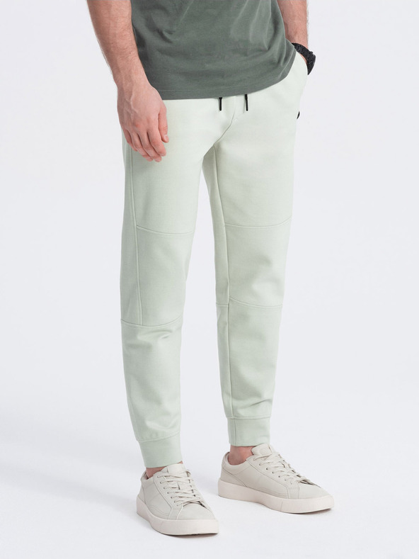 Ombre Clothing Hellgrüner Herren-Basic-Trainingsanzug Ombre Clothing