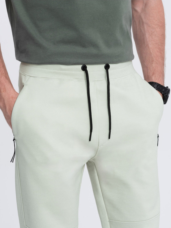 Ombre Clothing Hellgrüner Herren-Basic-Trainingsanzug Ombre Clothing