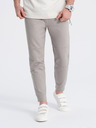 Ombre Clothing Beige Herren-Basic-Trainingsanzug Ombre Clothing