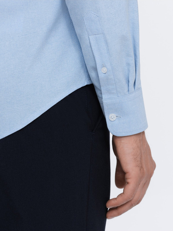 Ombre Clothing Hellblaues Herrenhemd Ombre Kleidung