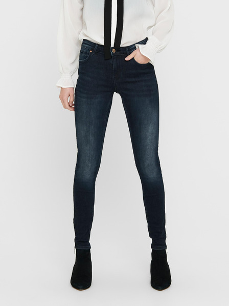 ONLY Dunkelblaue Skinny Fit-Jeans ONLY Kendell
