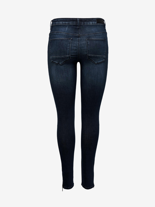 ONLY Dunkelblaue Skinny Fit-Jeans ONLY Kendell