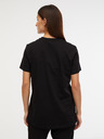 Diesel Schwarzes Diesel T-Sily T-Shirt für Frauen