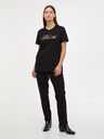 Diesel Schwarzes Diesel T-Sily T-Shirt für Frauen
