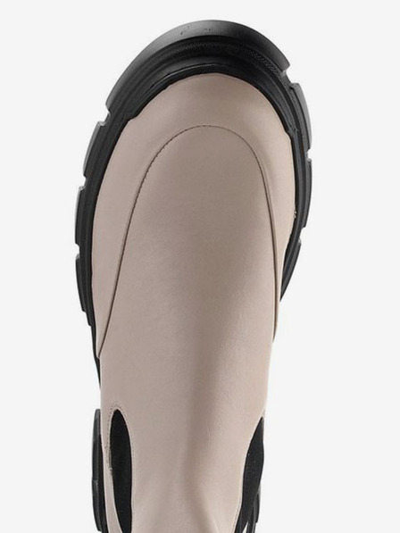 Högl Beige Damen Leder Chelsea Stiefel Högl Adventure