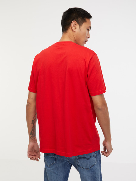 Diesel Rotes Herren T-Shirt Diesel T-Just